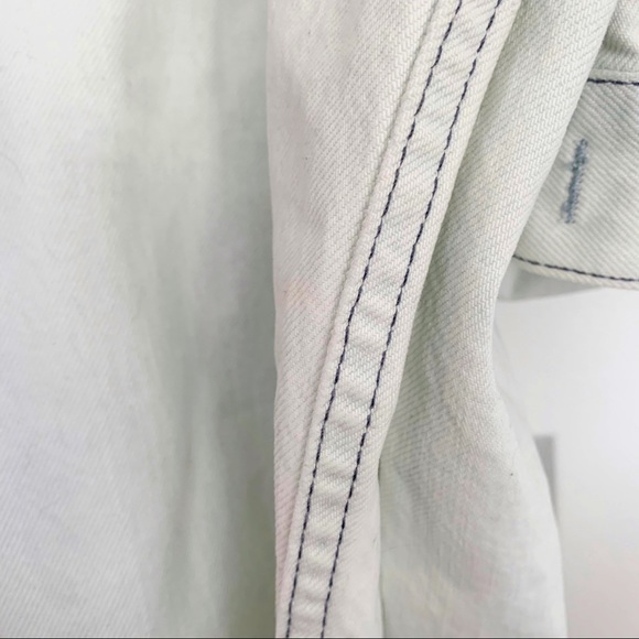 Madewell Wide Leg Tapered Jeans Faded Wash Sz 32 - Picture 12 of 13